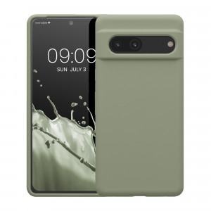 Husa kwmobile pentru Google Pixel 7, Silicon, Verde, 59451.172 - Img 2