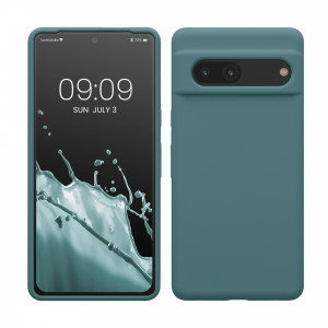 Husa kwmobile pentru Google Pixel 7, Silicon, Verde, 59451.207 - Img 1
