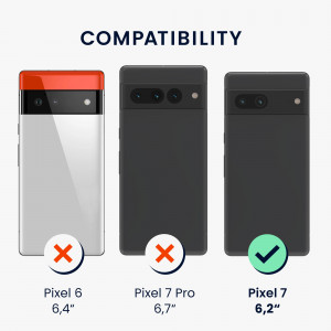 Husa kwmobile pentru Google Pixel 7, Silicon, Violet, 59451.182 - Img 3