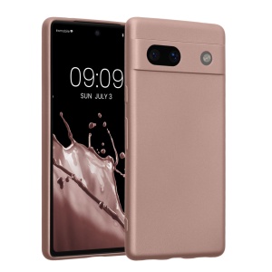 Husa Kwmobile pentru Google Pixel 7a, Crem, Silicon, KWM000019YG014C - Img 1