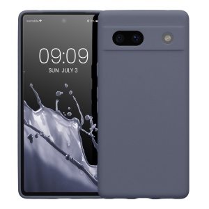 Husa Kwmobile pentru Google Pixel 7a, Gri, Silicon, KWM000019YF037C - Img 2