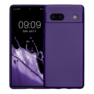 Husa Kwmobile pentru Google Pixel 7a, Mov, Silicon, KWM000019YG006C - Img 2