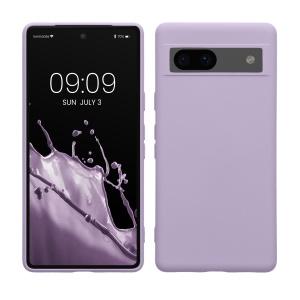 Husa Kwmobile pentru Google Pixel 7a, Mov, Silicon, KWM000019YV012C - Img 1