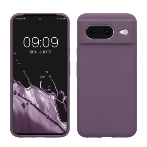 Husa Kwmobile pentru Google Pixel 8, Mov inchis, Silicon, KWM000020JF024C - Img 1
