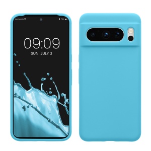 Husa Kwmobile pentru Google Pixel 8 Pro, Albastru deschis, Silicon, KWM0000208G032C - Img 1