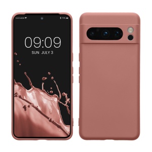 Husa Kwmobile pentru Google Pixel 8 Pro, Roz, Silicon, 61860.193 - Img 1