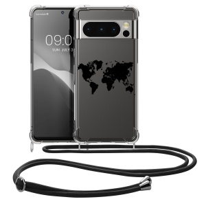Husa Kwmobile pentru Google Pixel 8 Pro, Transparent/Negru, Silicon, KWM0000208S003C - Img 6