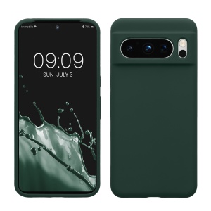 Husa Kwmobile pentru Google Pixel 8 Pro, Verde inchis, Silicon, KWM0000208G021C - Img 1