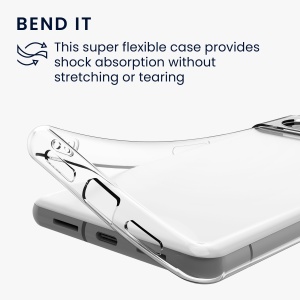 Husa Kwmobile pentru Google Pixel 8, Transparent, Silicon, 61861.03 - Img 6