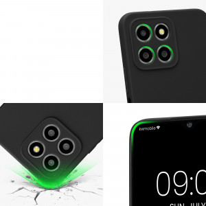 Husa kwmobile pentru Honor X8 /X6, Silicon, Negru, 59879.47 - Img 8