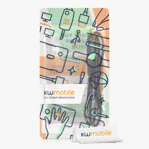 Husa Kwmobile pentru Huawei nova 9, Silicon, Transparent/Negru, 57665.01 - Img 8
