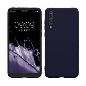 Husa Kwmobile pentru Huawei P20 Pro, Albastru inchis, Silicon, KWM000008PZ016C - Img 1