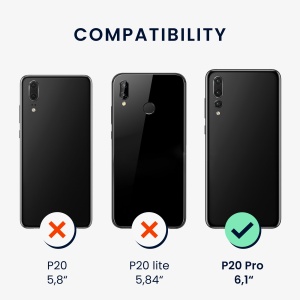 Husa Kwmobile pentru Huawei P20 Pro, Albastru, Silicon, 61411.251 - Img 5
