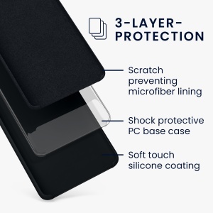 Husa Kwmobile pentru Huawei P30 Pro, Albastru inchis, Silicon, KWM000009MK038C - Img 5