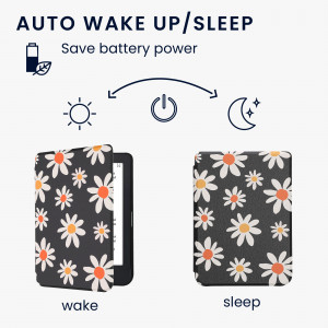 Husa kwmobile pentru Kobo Clara 2E, Piele ecologica, Multicolor, 60056.26 - Img 2