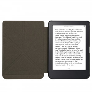 Husa kwmobile pentru Kobo Clara 2E, Piele ecologica, Negru, 60051.73 - Img 4