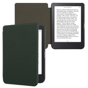 Husa Kwmobile pentru Kobo Clara 2E, Verde inchis, Piele ecologica, KWM000017NS007C - Img 2