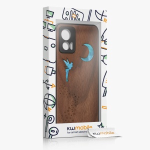 Husa Kwmobile pentru Motorola Edge 30 Neo, Multicolor, Lemn, KWM000018RR003C - Img 8