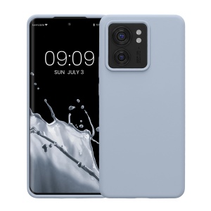 Husa Kwmobile pentru Motorola Edge 40, Albastru deschis, Silicon, KWM0000197B009C - Img 2