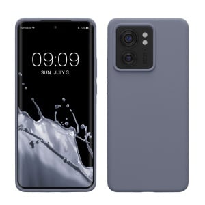 Husa Kwmobile pentru Motorola Edge 40, Gri, Silicon, 61511.13 - Img 1