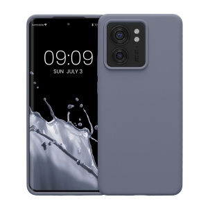 Husa Kwmobile pentru Motorola Edge 40, Gri, Silicon, 61511.13 - Img 2