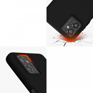 Husa kwmobile pentru Motorola Moto G42, Silicon, Negru, 59628.47 - Img 7