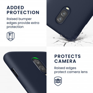 Husa Kwmobile pentru OnePlus 6T, Silicon, Albastru, 55347.53 - Img 4