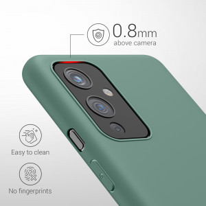 Husa Kwmobile pentru OnePlus 9, Silicon, Verde, 55726.166 - Img 4