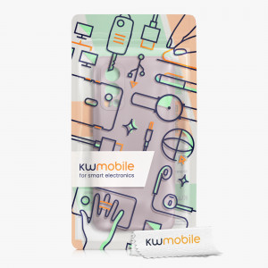 Husa Kwmobile pentru OnePlus Nord 2 5G, Silicon, Mov, 56070.236 - Img 7