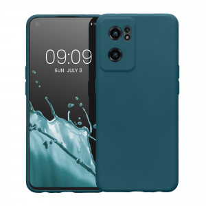 Husa kwmobile pentru OnePlus Nord CE 2 5G, Silicon, Albastru, 58117.57 - Img 2