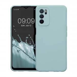 Husa Kwmobile pentru OPPO A16/A16s, Silicon, Verde, 57572.200 - Img 2