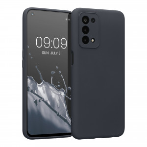 Husa Kwmobile pentru OPPO A74 5G/A54 5G, Silicon, Negru, 57571.47 - Img 1