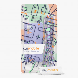 Husa Kwmobile pentru OPPO Find X3 Lite, Silicon, Albastru, 58584.108 - Img 8