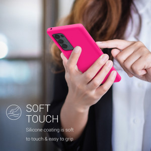 Husa Kwmobile pentru OPPO Find X3 Neo, Silicon, Roz, 55200.77 - Img 4