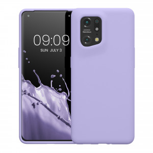 Husa Kwmobile pentru OPPO Find X5, Silicon, Mov, 57629.108 - Img 2