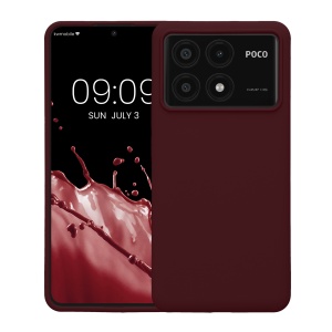 Husa Kwmobile pentru Poco X6 Pro, Violet, Silicon, KWM000020MF003C - Img 2