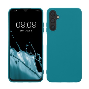 Husa Kwmobile pentru Samsung Galaxy A05s, Verde, Silicon, KWM000021MY003C - Img 1