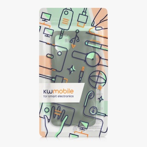 Husa Kwmobile pentru Samsung Galaxy A12, Verde inchis, Silicon, KWM000012BL066C - Img 7