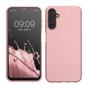 Husa Kwmobile pentru Samsung Galaxy A14 5G, Roz, Silicon, 61163.31 - Img 1