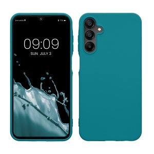 Husa Kwmobile pentru Samsung Galaxy A15 5G, Verde, Silicon, KWM000021MH003C - Img 1