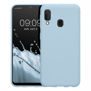 Husa Kwmobile pentru Samsung Galaxy A20e, Albastru, Silicon, 48738.23 - Img 2