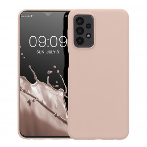 Husa Kwmobile pentru Samsung Galaxy A23/Galaxy A23 5G, Roz, Silicon, 57804.225 - Img 2