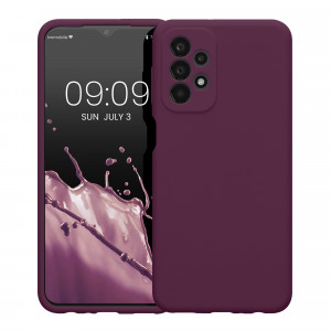 Husa Kwmobile pentru Samsung Galaxy A23, Silicon, Violet, 57829.187 - Img 2