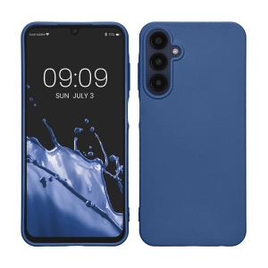 Husa Kwmobile pentru Samsung Galaxy A25, Albastru, Silicon, KWM000021MZ002C - Img 1