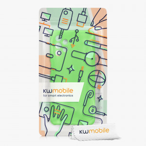 Husa Kwmobile pentru Samsung Galaxy A32 5G, Silicon, Verde, 54336.159 - Img 7