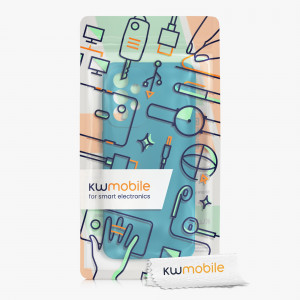 Husa Kwmobile pentru Samsung Galaxy A33 5G, Albastru, Silicon, 57833.224 - Img 7