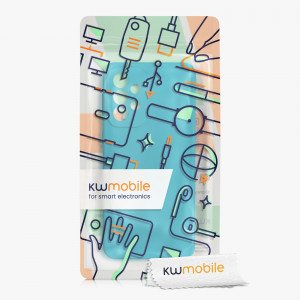 Husa kwmobile pentru Samsung Galaxy A33 5G, Silicon, Albastru, 57833.205 - Img 6