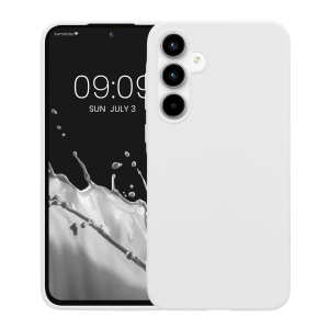 Husa Kwmobile pentru Samsung Galaxy A35, Alb, Silicon, KWM000021PB002C - Img 2