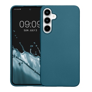 Husa Kwmobile pentru Samsung Galaxy A35, Albastru, Silicon, KWM000021PC010C - Img 2