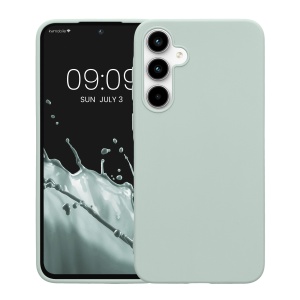 Husa Kwmobile pentru Samsung Galaxy A35, Verde deschis, Silicon, KWM000021PB011C - Img 2